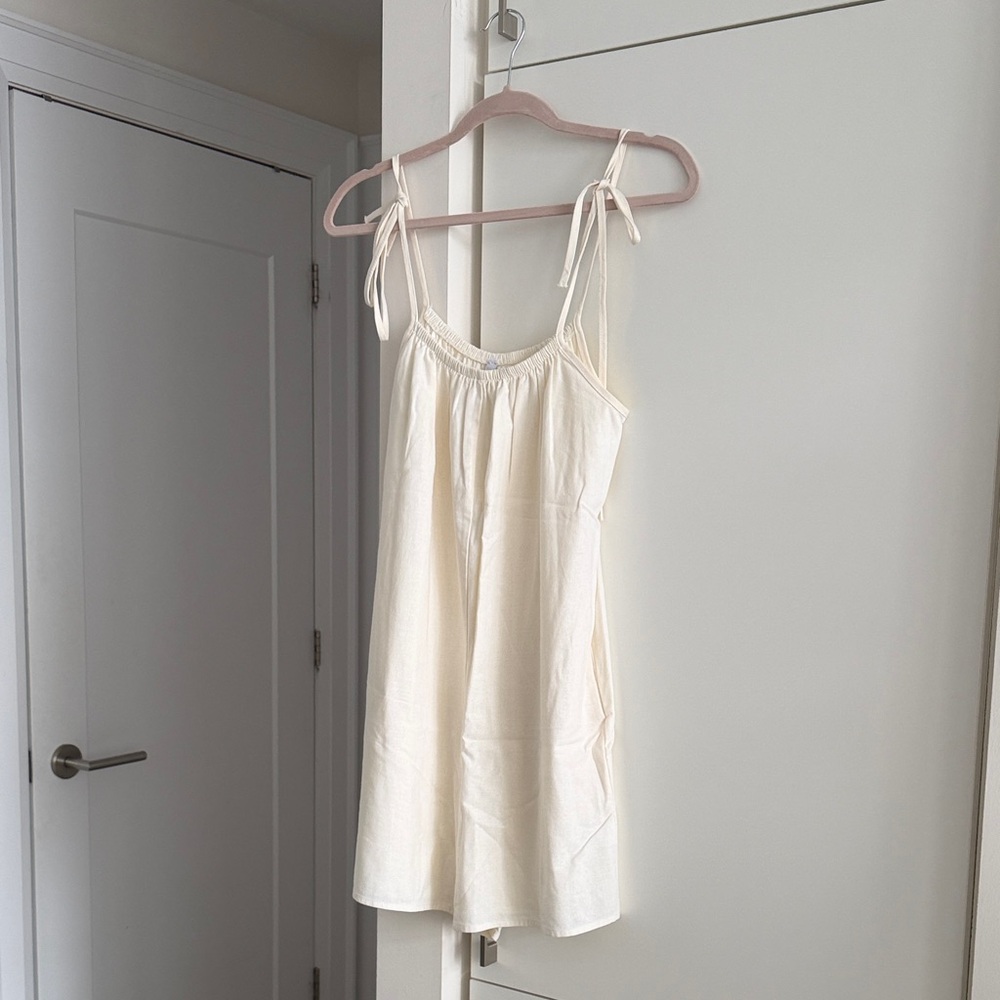 Linen Blend Romper - size 4/6